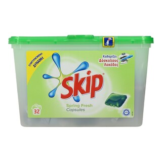 SKIP | ΥΓΡΕΣ ΚΑΨΟΥΛΕΣ SPRING FRESH 32 TEM