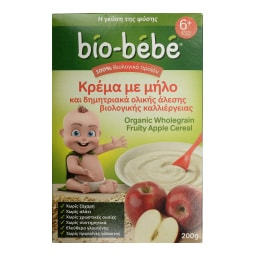 BIO BEBE | ΚΡΕΜΑ ΠΑΙΔΙΚΗ ΜΗΛΟ ΚΑΙ ΔΗΜΗΤΡΙΑΚΑ ΟΛΙΚΗΣ ΑΛΕΣΗΣ ΒΙΟΛΟΓΙΚΟ 200 GR