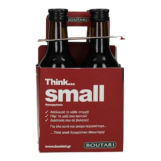 ΜΠΟΥΤΑΡΗ | ΟΙΝΟΣ ΕΡΥΘΡΟΣ ΑΓΙΟΡΓΗΤΙΚΟ 4 Χ 187 ML