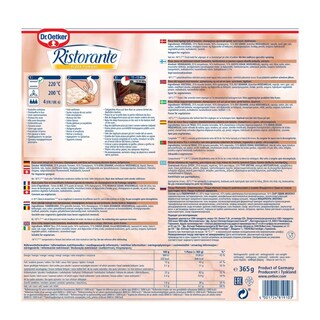 DR.OETKER | ΠΙΤΣΑ RISTORANTE FUNGHI 365 GR