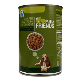 FAMILY FRIENDS | Σκυλοτροφή Αρνί & Κοτόπουλο Κονσέρβα 400gr