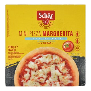 DR SCHAR | Μίνι Πίτσα Μαργαρίτα Χωρίς Γλουτένη 4x70g