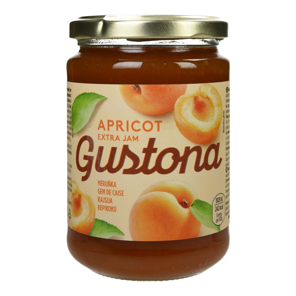 GUSTONA Μαρμελάδα Έξτρα Βερίκοκο 450g