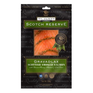 - | Σολομός Σκωτίας Gravadlax Μέλι Μουστάρδα & Dill Sauce 130g