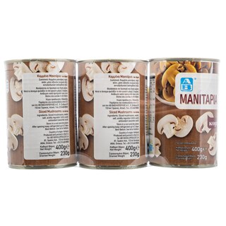 ΑΒ | Μανιτάρια Κομμένα 3X230 gr
