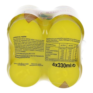 LIPTON | ICE TEA ΡΟΔΑΚΙΝΟ ΚΟΥΤΙ 4 X 330 ML