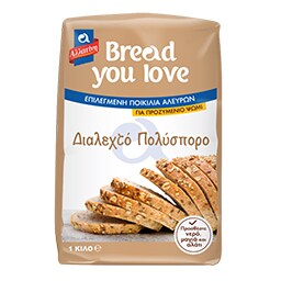 Αλεύρι Bread You Love Διαλεχτό Πολύσπορο 1kg