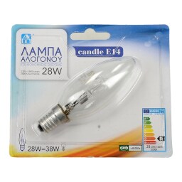 ΑΒ | ΛΑΜΠΑ ΑΛΟΓΟΝΟΥ ΚΕΡΙ 28W E14 1 ΤΕΜ