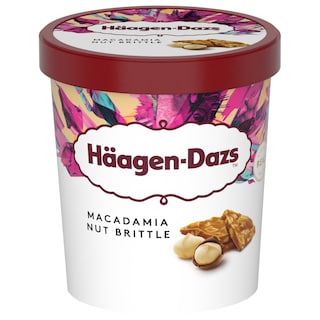 HAAGEN DAZS | Παγωτό Macadamia Nut Brittle 400g
