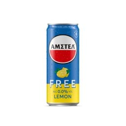 AMSTEL | Μπύρα Free Λεμόνι Χωρίς Αλκοόλ Κουτί 330ml