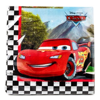 DISNEY | ΧΑΡΤΟΠΕΤΣΕΤΕΣ CARS 33Χ33 20 TEΜ