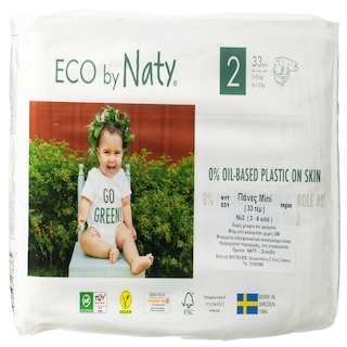 NATY | Πάνες Μωρού Eco Νο2 33 Τεμάχια