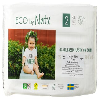 NATY | Πάνες Μωρού Eco Νο2 33 Τεμάχια