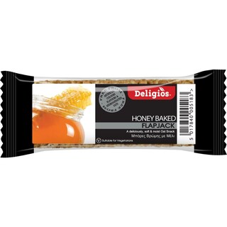 DELIGIOS | Μπάρα Βρώμης Με Μέλι 80gr