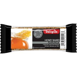 DELIGIOS | Μπάρα Βρώμης Με Μέλι 80gr