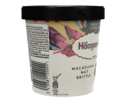 HAAGEN DAZS | Ice Cream Macadamia Nut Brittle 400g