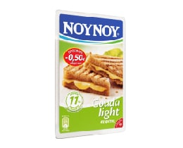 ΝΟΥΝΟΥ | Τυρί Gouda Light Φέτες 175g Έκπτωση 0.50Ε