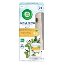 AIRWICK | Αυτόματη Συσκευή Αρώματος Active Fresh Βανίλια Ορχιδέα 1 Τεμάχιο