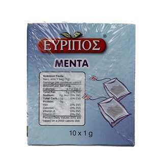 ΕΥΡΙΠΟΣ | Αφέψημα Μέντα 10x1g