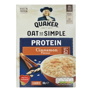 QUAKER | Νιφάδες Βρώμης Ολικής Άλεσης Protein 368g