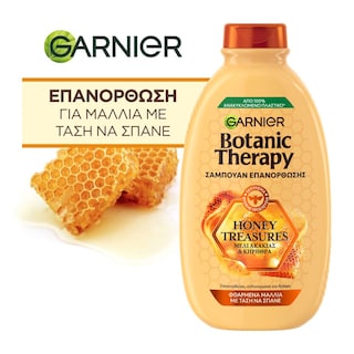 BOTANIC THERAPY | Σαμπουάν Honey Treasures Φθαρμένα Μαλλιά 400ml