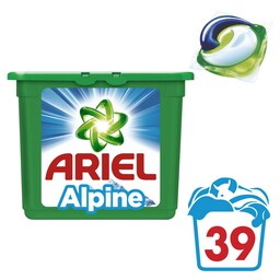 ARIEL | ΥΓΡΕΣ ΚΑΨΟΥΛΕΣ ΠΛΥΝΤΗΡΙΟΥ ΡΟΥΧΩΝ ALPINE 39 ΜΕΖ ALPINE 39 ΜΕΖ