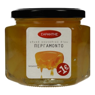 ΣΑΡΑΝΤΗΣ | Γλυκό Κουταλιού Περγαμόντο 453g Έκπτωση 1E