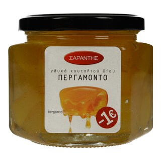 ΣΑΡΑΝΤΗΣ | Γλυκό Κουταλιού Περγαμόντο 453g Έκπτωση 1E