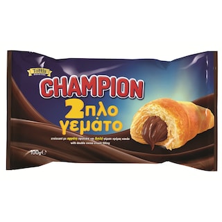 CHAMPION | Κρουασάν Διπλή Κρέμα Κακάο 100g