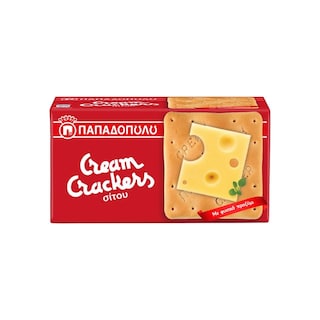 CREAM CRACKERS | Κράκερς Σίτου 140g