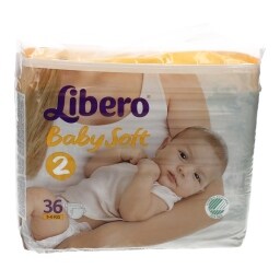 LIBERO | COMFORT FIT | ΠΑΝΕΣ ΜΩΡΟΥ MINI 3 - 6 KGR No 2 36 ΤΕΜ