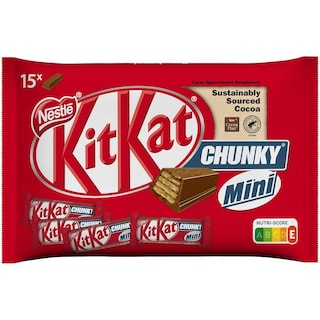 KITKAT | ΣΟΚΟΛΑΤΑ CΗUNKY MINI 250 GR Mini Σοκολάτα Γάλακτος 250gr