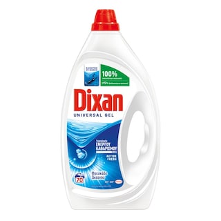 DIXAN | Υγρό Πλυντηρίου Ρούχων Universal Gel Deep Clean 70 Μεζούρες