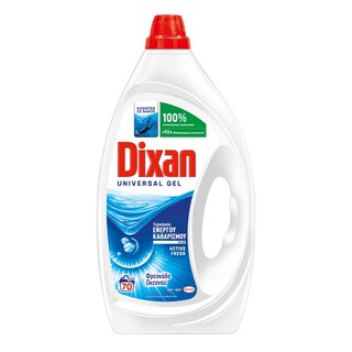DIXAN | Υγρό Πλυντηρίου Ρούχων Universal Gel Deep Clean 70 Μεζούρες