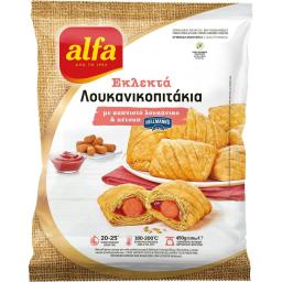 ALFA | Λουκανικοπιτάκια με Καπνιστό Λουκάνικο & Κέτσαπ 450g