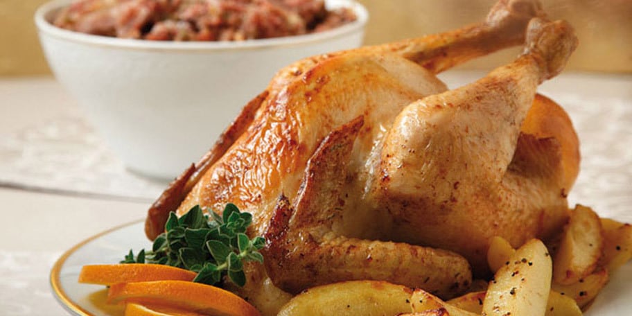 Κοτόπουλο γεμιστό