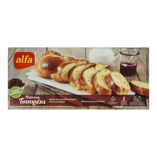 ALFA | Τσουρέκι Πολίτικο Κατεψυγμένο 400g