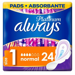 ALWAYS | Σερβιέτες Ultra Platinum Normal 24 Τεμάχια