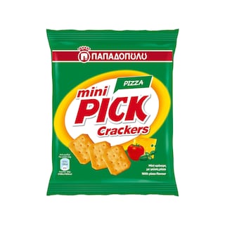 PICK CRACKERS | Κράκερς Mini Pick Pizza 70g
