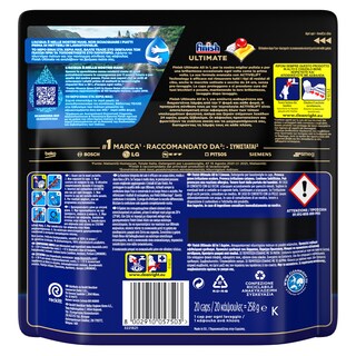 FINISH | Κάψουλες Πλυντηρίου Πιάτων Ultimate Λεμόνι 20 Τεμάχια