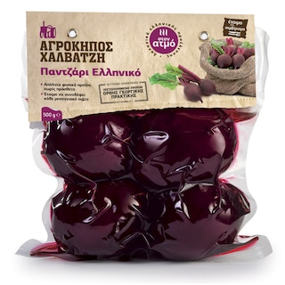 ΑΓΡΟΚΗΠΟΣ ΧΑΛΒΑΤΖΗ | BEETROOT ΒΡΑΣΜΕΝΑ ΤΕΜΑΧΙΟ ΕΛΛΗΝΙΚΑ 500 GR