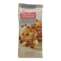 DLL | Μπισκότα Λευκή Σοκολάτα & Κράνμπερυ 200gr