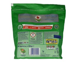 FINISH | ALL IN 1 | Ταμπλέτες Πλυντηρίου Πιάτων 0% 40 Τεμάχια