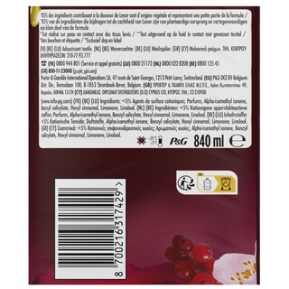 LENOR | Συμπυκνωμένο Μαλακτικό Ruby Jasmine 40 Μεζούρες