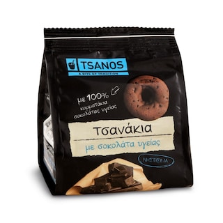 ΤΣΑΝΑΚΙΑ | TSANAKIA SNACKS DARK CHOCOLATE  70G