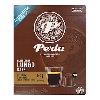 PERLA BEVERAGES | Κάψουλες Καφέ Perla Lungo Dark 20x5g