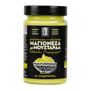 ΓΟΥΜΕΝΙΣΣΕΣ | Μαγιονέζα με Μουστάρδα Οι Γουμένισσες 320ml