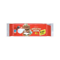 ΙΟΝ | ΣΟΚΟΛΑΤΑ ΓΑΛΑΚΤΟΣ 4X30GR -0.15 EURO