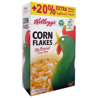 KELLOGGS | Δημητριακά Corn Flakes 500gr + 20% Δώρο +20% ΕΠΙΠΛΕΟΝ ΠΡΟΙΟΝ ΔΩΡΟ