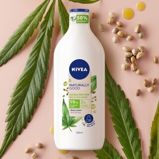 NIVEA | Λοσιόν Σώματος Naturally Good Έλαιο Κάνναβης 350ml